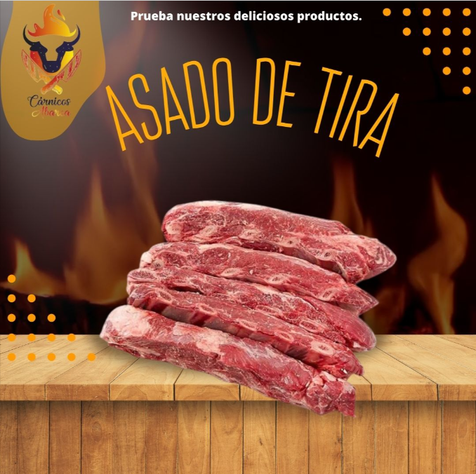 ASADO DE TIRA  ANGUS / Precio: $210.00